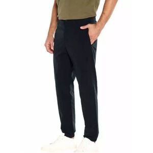 Banana Republic Men Motion Tech Hybrid Pant True Black Size 30 Athleisure Casual